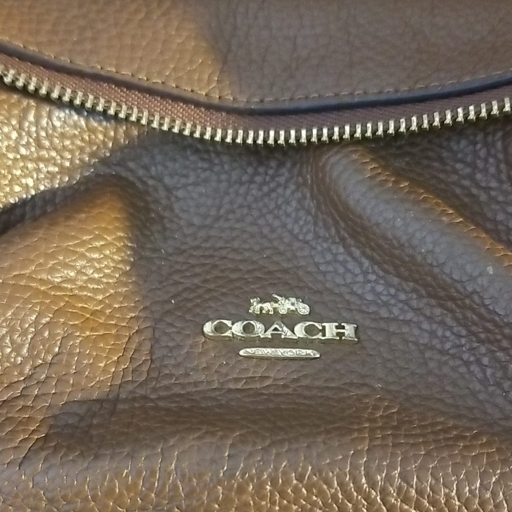 Coach Mini Charlie Brown Leather Backpack with Classic Silhouette - Picture 3 of 16